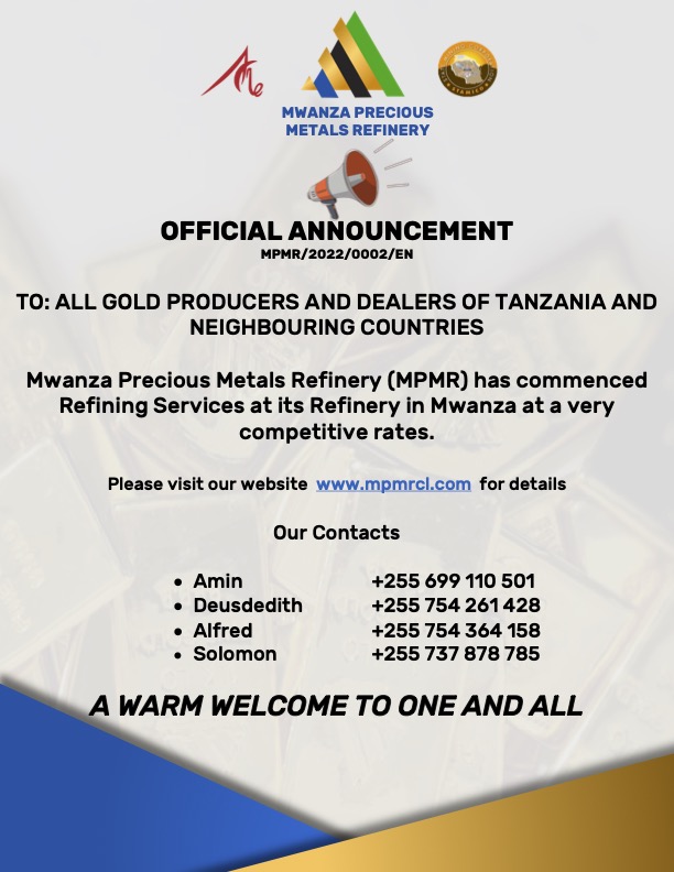 Mwanza Precious Metal Refinery Company Limited